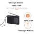 KK228 Portable AM FM Radio With Telescopic Antenna Mini Radio Powered By 2 AA Battery Stereo Sound Speaker Radio Best Reception 2 Band Radio For Elder Home Runn