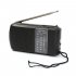 KK27 AM FM Radio Battery Operated Portable Pocket Radio Longest Lasting Best Reception Multi function Speaker 2 Band Radio With Telescopic Antenna For Senior Ho