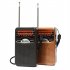 KK78 AM FM SW Radio Battery Operated Portable Longest Lasting Pocket Radio With Telescopic Antenna Radios Player 3 Band Mini Radio For Senior Walking Indoor Out