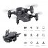 KK8 Foldable Mini Drones RC FPV Quadcopter HD Camera WIFI FPV Drone Selfie Rc Helicopter Juguetes Toys For Boys Girls Kids 1080P   BAG