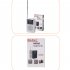 KK928 Small Pocket AM FM Radio  Portable Transistor Pocket Radio With Best Reception Digital Tuning Compact Personal Walkman Player With Built In Speaker silver