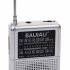 KK928 Small Pocket AM FM Radio  Portable Transistor Pocket Radio With Best Reception Digital Tuning Compact Personal Walkman Player With Built In Speaker black