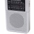 KK928 Small Pocket AM FM Radio  Portable Transistor Pocket Radio With Best Reception Digital Tuning Compact Personal Walkman Player With Built In Speaker black
