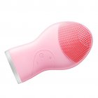 KL2D36 203 Electric Face Cleaner Brush Silicone Waterproof Ultrasonic Pore Clean Instrument Spa Massager 