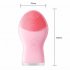 KL2D36 203 Electric Face Cleaner Brush Silicone Waterproof Ultrasonic Pore Clean Instrument Spa Massager 