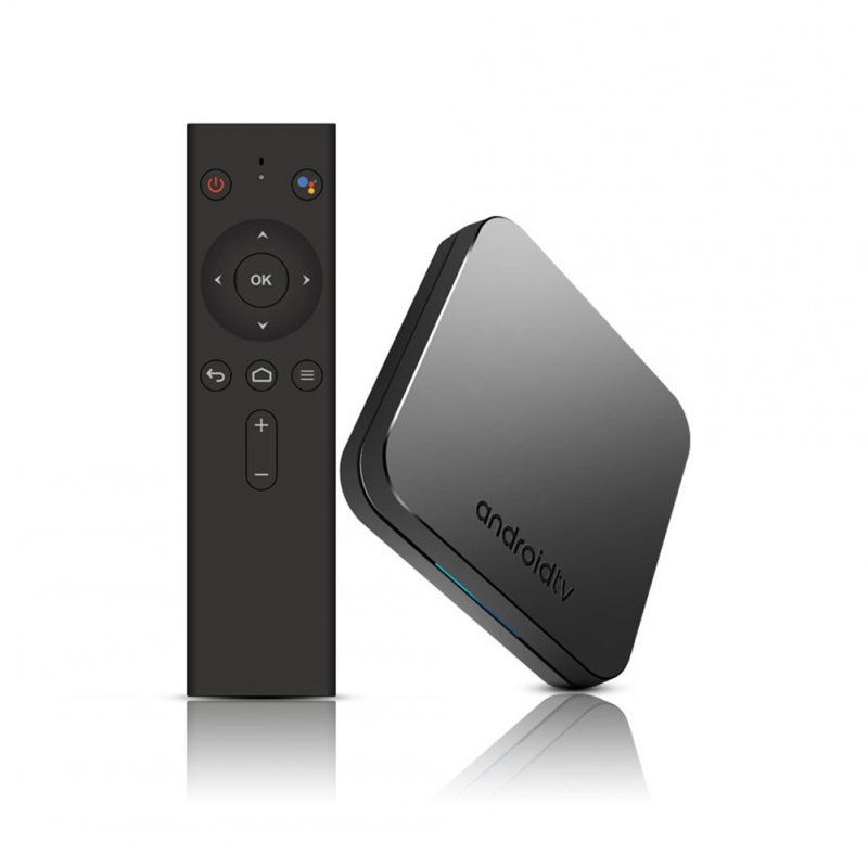 EU Plug 4K Voice Control TV BOX With WiFi