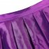 KOJOOIN Women s Oktoberfest Plaid Mesh Stitching Embroidery A Line Formal Dresses Suit Purple DE Size M