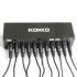 KOKKO Guitar Pedal Power Supply Compact 10ways Safety Voltage Protection UK plug