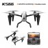KS66 RC Drone With Dual 8K Camera 18mins Flight Time Optical Flow Positioning WIFI Brushless RC Quadcopter 4k