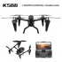 KS66 RC Drone With Dual 8K Camera 18mins Flight Time Optical Flow Positioning WIFI Brushless RC Quadcopter 8k