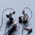KT02 3 5mm Earbuds In Ear Headphones With Microphone Bass HiFi Earphones For Streaming Karaoke Earbuds Black 1 2 meters