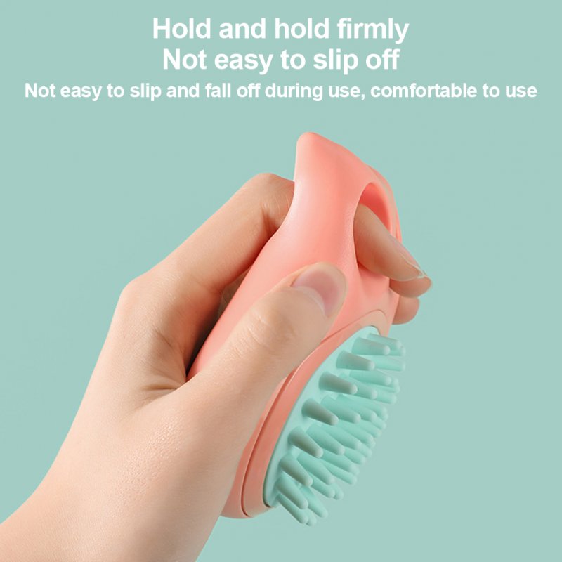 Silicone Pet Bath Brush Massage Comb Cleaning Brush Hair Grooming Comb Pet Supplies For Dogs Cats 