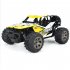 KYAMRC 1 18 Remote Control Short Pickup Car Model 2 4g Remote Control Big foot Off road Vehicle Toy For Boys 1812A   Yellow