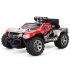 KYAMRC 1 18 Remote Control Short Pickup Car Model 2 4g Remote Control Big foot Off road Vehicle Toy For Boys 1885A   red