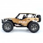 KYAMRC 1:18 Remote Control Short Pickup Car Model 2.4g Remote Control Big-foot Off-road Vehicle Toy For Boys 1888B Alloy - Gold