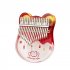 Kalimba 17 21 Keys Acrylic Finger Thumb Piano Exquisite Kalimba Musical Accessory Professional Thumb Piano Christmas New Year Gift For Children Kids 21 tone Big