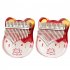Kalimba 17 21 Keys Acrylic Finger Thumb Piano Exquisite Kalimba Musical Accessory Professional Thumb Piano Christmas New Year Gift For Children Kids 21 tone Big