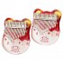 Kalimba 17 21 Keys Acrylic Finger Thumb Piano Exquisite Kalimba Musical Accessory Professional Thumb Piano Christmas New Year Gift For Children Kids 21 tone Big