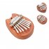 Kalimba 8 Key Thumb Piano Music Instrument Mini Musical Keyboard Thumb Piano Lightweight Durable Wooden Thumb Piano Ideal Birthday Gift For Kids Musical Lovers 