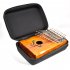 Kalimba Case Portable Storage Bag for 10 15 17 20 Key Kalimba Water resistant Thumb Piano Mbira Bag black