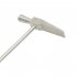 Kalimba Tuning Hammer Portable Mallet Wooden Handle Metal Body for All Size Thumb Piano   Silver