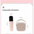 Karaoke Machine Portable Bluetooth Speaker with Wireless Microphone Music Mp3 Player for Boys Girls Gift Pink 1 to 1
