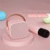 Karaoke Machine Portable Bluetooth Speaker with Wireless Microphone Music Mp3 Player for Boys Girls Gift Pink 1 to 2