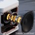 Karaoke Machine With Dual Microphones AUX TF Card U Disk Player Portable Speaker Studio Speaker For Party Meeting Kids black