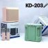 Karaoke Machine With Dual Microphones AUX TF Card U Disk Player Portable Speaker Studio Speaker For Party Meeting Kids black