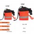 Kayak Rescue Floating Line Nylon Reflective Throw Rope Floating Bag For Fishing Boat Yatch Kayak Sea Raftiing Safety Bag 49 2ft  98 4ft 15M