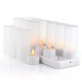 x12LED Candles with Charging Dock - Cozy LEDs