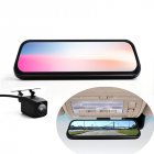 Keep track of all what   s happening around your car with this Dual Camera car DVR system that treats you to stunning FHD visuals  