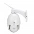 Keep your property safe with the waterproof outdoor IP camera coming with PTZ functionality  4xzoom  night vision  motion detection and more