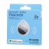Key Finder Waterproof Luggage Tracker Tag Locator Unlimited Distance Mini Key Finder Locator For Suitcase Children Pet Cats Dogs White