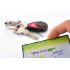 Key Finder set with 3 receivers and one credit card sized transmitter   Easily recover your lost keys with just a press of a button