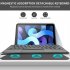 Keyboard Case Wireless Detachable Tablet Cover Keyboard Portable Removable Wireless Keyboard Case Compatible For IPad 10th Generation 10 9in 2022 black