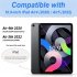 Keyboard Case Wireless Detachable Tablet Cover Keyboard Portable Removable Wireless Keyboard Case Compatible For IPad 10th Generation 10 9in 2022 black