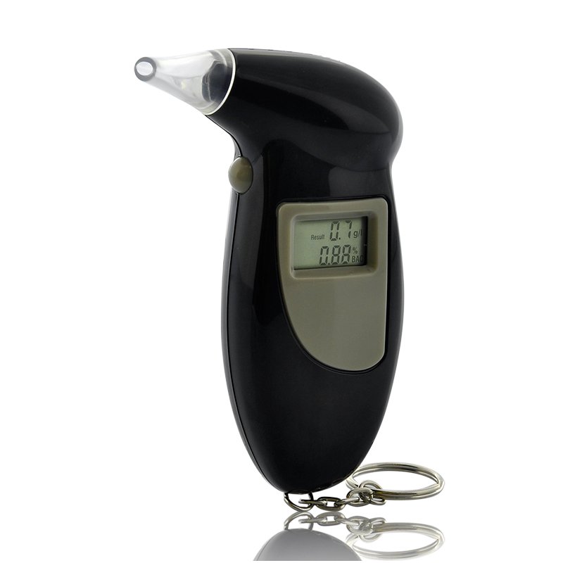 Keychain Breathalyzer w/ LCD Diplay