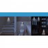 Keyhole Light Motion Detector Night Light With 4 LEDs High Brightness Square Battery Powered Light For Door Kitchen Wardrobe Drawer Car white light