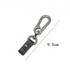 Keyring Keychain Men Simple Key Chains Holder For Car Accessories Gift Car Key Chain black