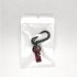 Keyring Keychain Men Simple Key Chains Holder For Car Accessories Gift Car Key Chain red