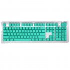 Keys PBT Double Color Mechanical Keyboard Backlight Keycap Universal Column Keycap Cyan