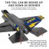 Kf605 F35 RC Airplane 2 4ghz 4ch 6axis Gyro RC Epp Plane Remote Control Aircraft