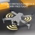 Kf610 Rc Drone 4k HD 1080P Esc Camera Optical Flow Localization 2 4g Wifi Quadcopter Toy Black
