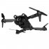 Kf610 Rc Drone 4k HD 1080P Esc Camera Optical Flow Localization 2 4g Wifi Quadcopter Toy Gray 2 Batteries