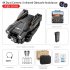 Kf610 Rc Drone 4k HD 1080P Esc Camera Optical Flow Localization 2 4g Wifi Quadcopter Toy Black