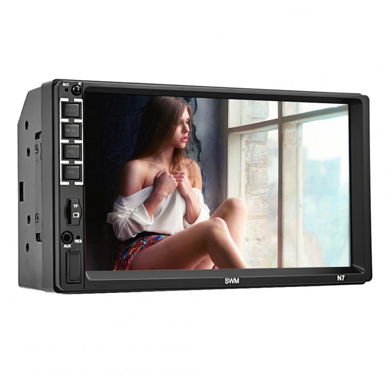 7-inch Car Stereo Mp5 Player HD Touch-screen Universal Bluetooth Aux Playback Radio Reversing