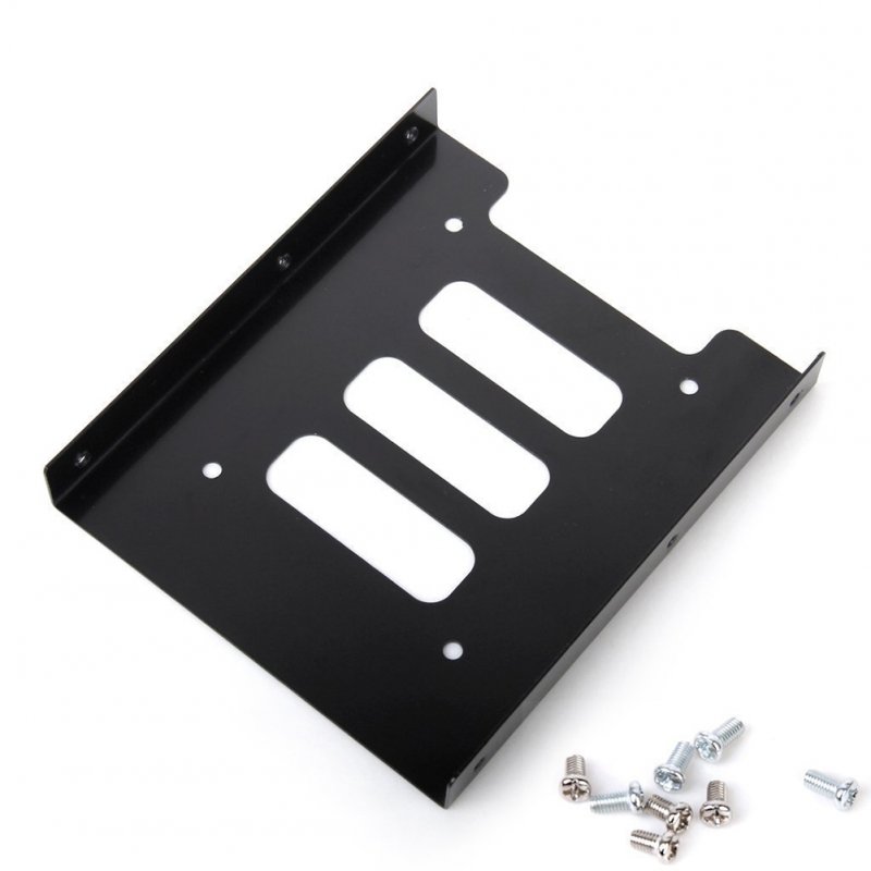 Metal 2.5" to 3.5" SSD Mounting Adapter Bracket Hard Drive Holder