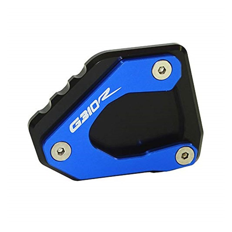 Kickstand Foot Side Stand Extension Pad for BMW G310R 2017-2018 blue