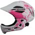 Kid Helmet Mountain Mtb Road Bicycle Detachable Protection Children Full Face Bike Cycling Helmet  Graffiti pink white One size